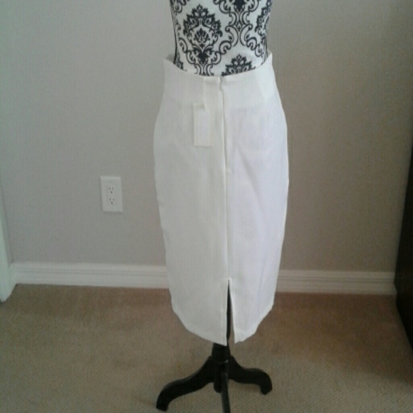 CREAM SKIRT NEW WITH TAG SIZE SIZE M - Picture 7 of 7